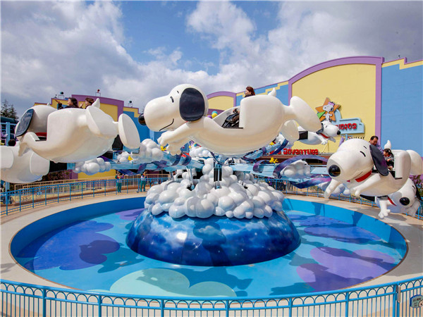 重慶圣名環球城-飛天史努比